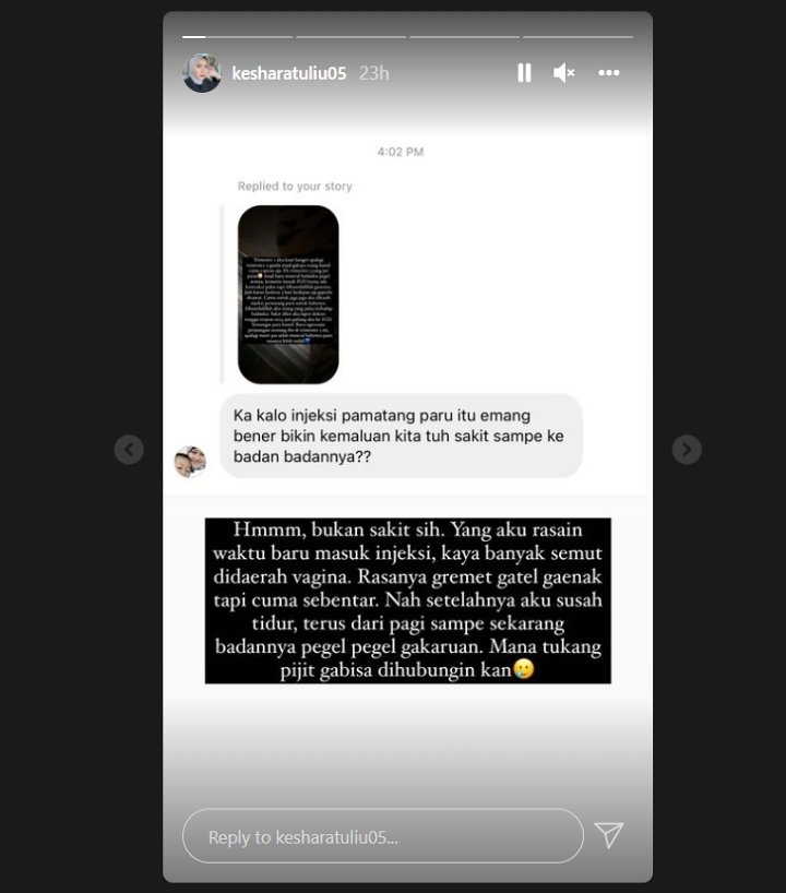 Kesha Ratuliu Masuk IGD Usai Alami Kontraksi Palsu, Sampai Lakukan Injeksi Pematang Paru
