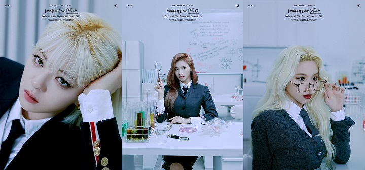 TWICE Jadi Ilmuwan Cantik di Teaser Foto \'Formula of Love\', Visual Semua Member Tuai Perhatian