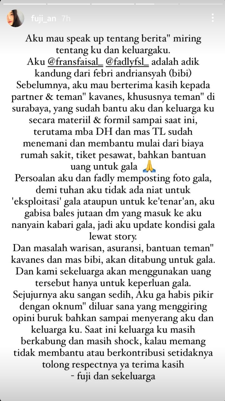 Adik Bibi Ardiansyah Klarifikasi Soal Tuduhan Eksploitasi Putra Vanessa Angel dan Bahas Warisan
