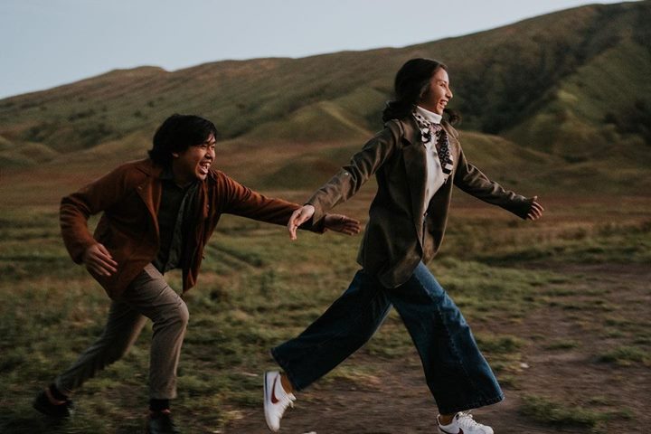 <i>Prewed</i> di Bromo