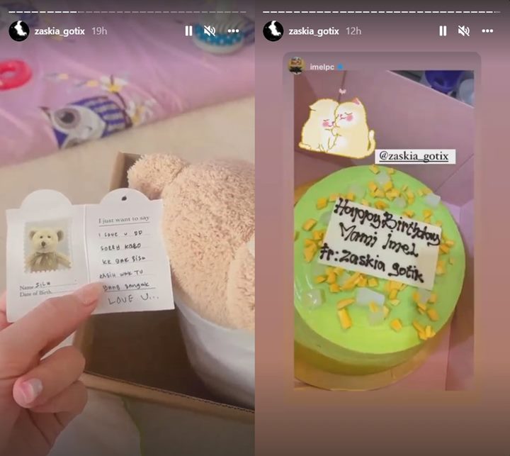 Zaskia Gotik Perlihatkan Kado dari Putri Tiri untuk Anaknya hingga Bukti Akur dengan Imel Putri Cahyati