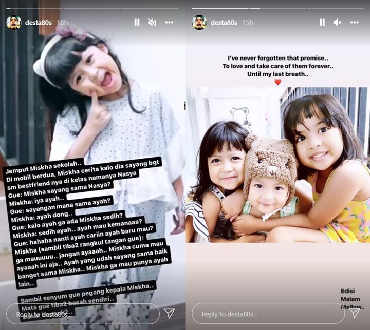 Desta Nangis Usai Dengar Reaksi Sang Putri Saat Ditawari \'Ayah Baru\'