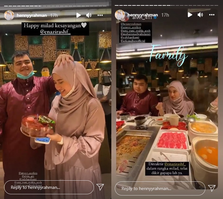 Rayakan Ultah Istri, Adik Alvin Faiz Beri Kado Kalung Berlian Mewah Bikin Melongo