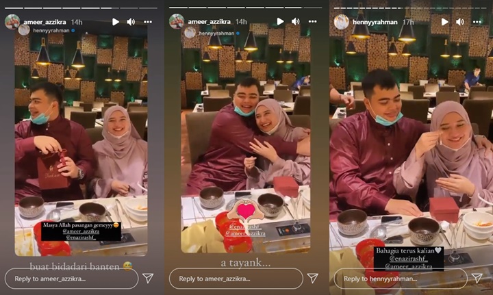 Rayakan Ultah Istri, Adik Alvin Faiz Beri Kado Kalung Berlian Mewah Bikin Melongo