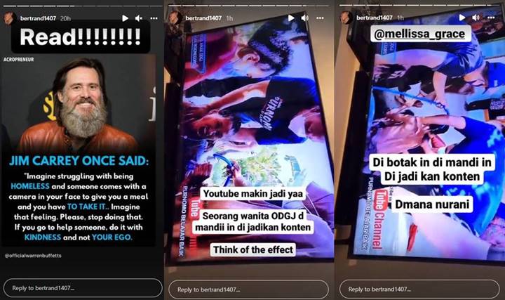 Bertrand Antolin Geram Pada Pejuang Konten, Ada yang Permalukan ODGJ Wanita?