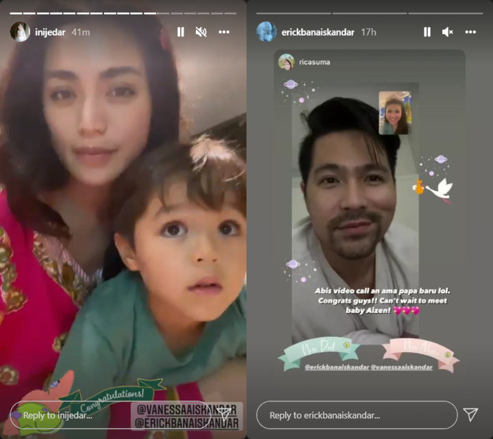 Erick Iskandar Resmi Jadi Ayah, Jessica Iskandar Ungkap Nama Keponakan
