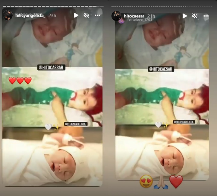 Felicya Angelista dan Caesar Hito Adu Mirip dengan Baby Bible Lewat Foto Ini, Siapa Menang?