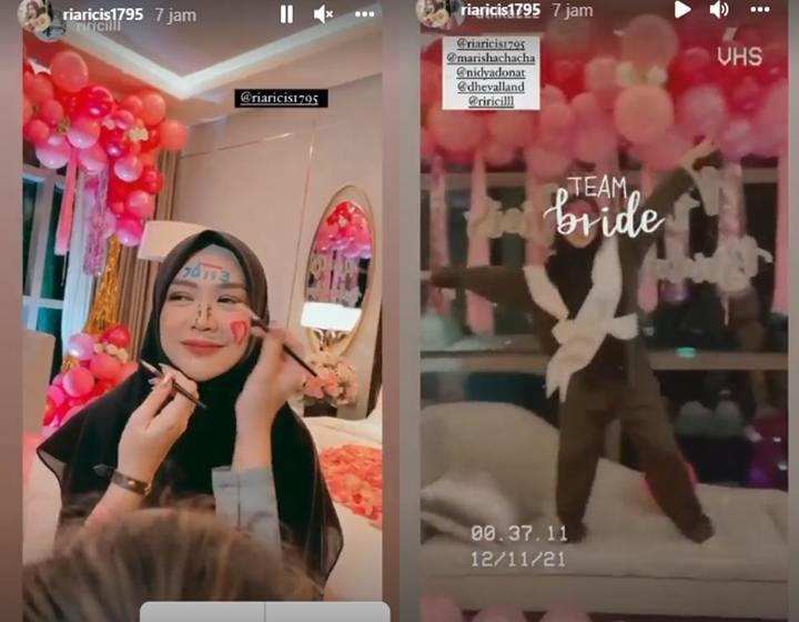 Bakal Dinikahi Teuku Ryan Siang Ini, Intip Momen Bridal Shower Ria Ricis Bareng Sahabat