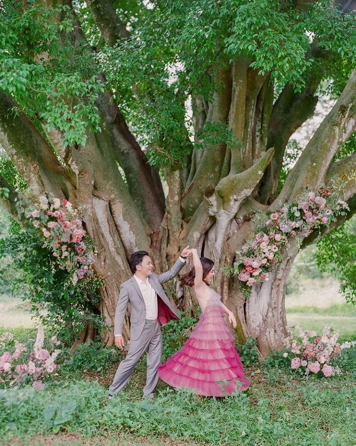 Kenangan foto prewed ala negeri dongeng