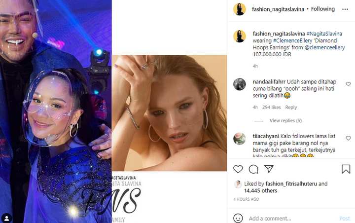 Anting Nagita Slavina