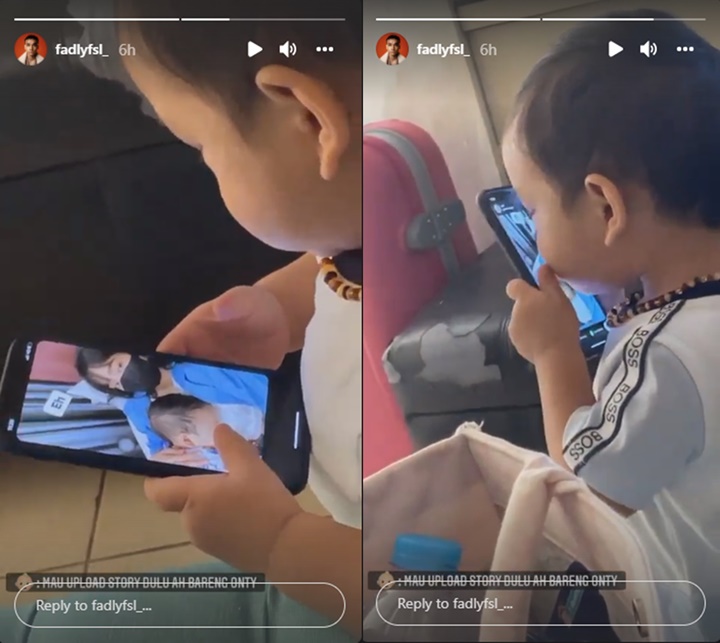 Diduga Habis Operasi, Tingkah Polos Putra Vanessa Angel \'Update Story\' Bikin Gemes