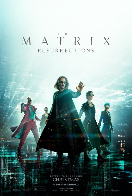 Poster Baru \'The Matrix Resurrections\' Satukan Neo dan Trinity, Ungkap Sejumlah Pemeran Baru