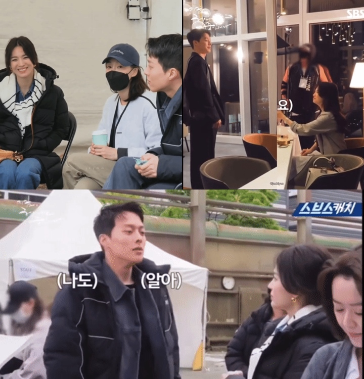 Song Hye Kyo dan Jang Ki Yong Asyik Main Mata di Lokasi \'Now, We Are Breaking Up\'