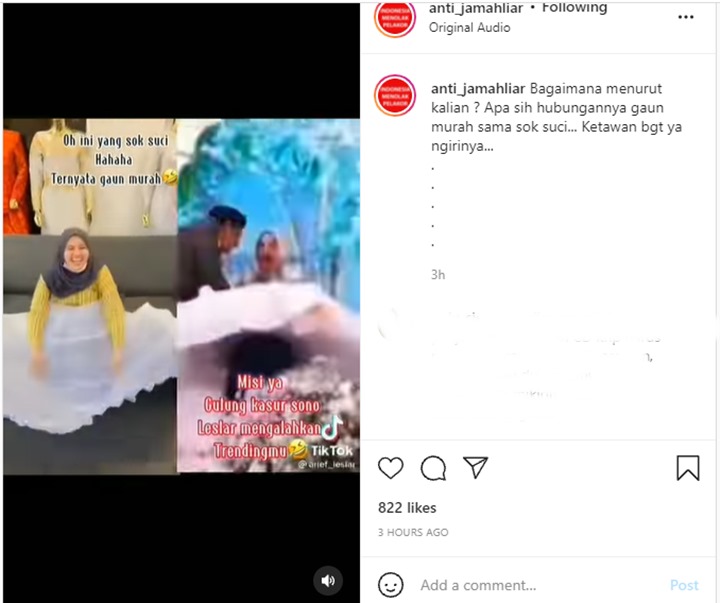 Gaun Nikah Ria Ricis Mendadak Disindir Murah Oleh Fans Leslar Hingga Dicibir Sok Suci