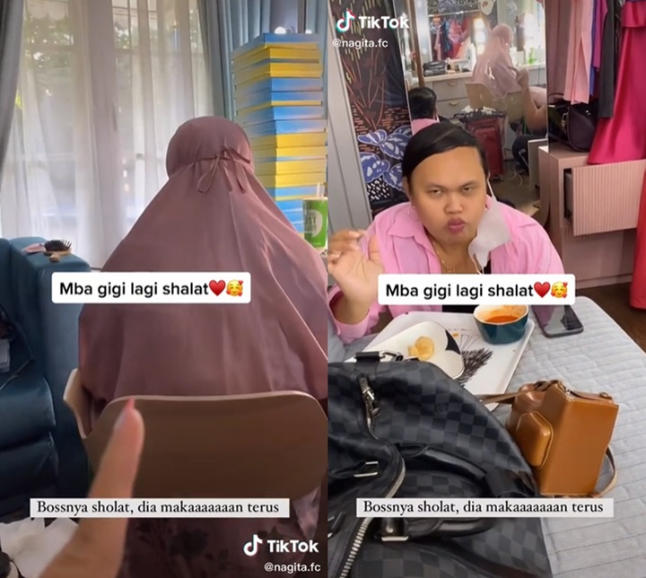 Hamil Besar, Posisi Tak Biasa Nagita Slavina Saat Salat Bikin Heboh Hingga Banjir Doa
