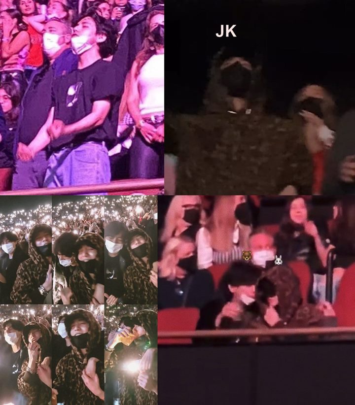 J-Hope dan Maknae Line BTS Asyik Nonton Konser Harry Styles 1