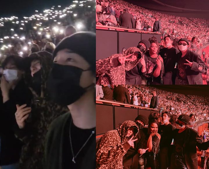 J-Hope dan Maknae Line BTS Asyik Nonton Konser Harry Styles 2