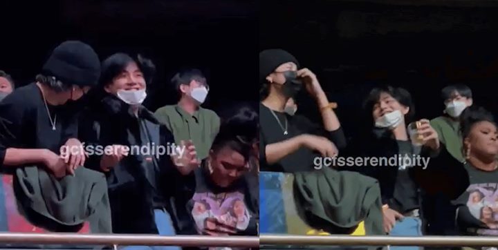 V BTS Asyik Joget di Konser Harry Styles, Reaksi Jimin Gemas Banget