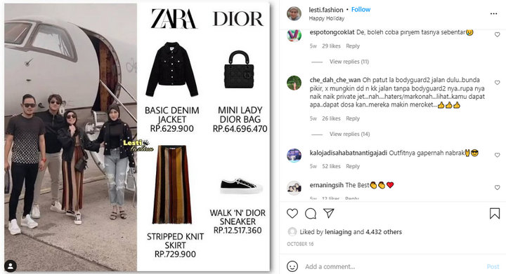 Lesti Andryani Makin Glamor Ketularan Rizky Billar