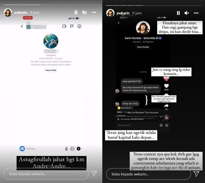 Dituding Gertak Netizen untuk Tutup Akun, Awkarin Pamer Bukti