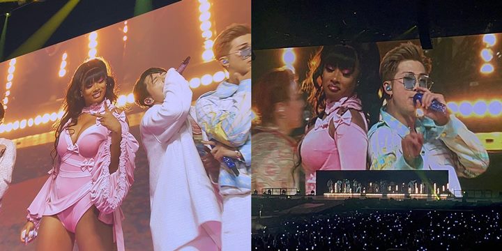 RM BTS \'Dorong\' Jungkook Demi Bisa Berdiri di Samping Megan Thee Stallion