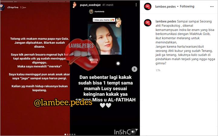 Reaksi Tegas Parapsikolog Ini Soal Rencana Pemindahan Makam Vanessa Angel: Jangan Dipisahkan