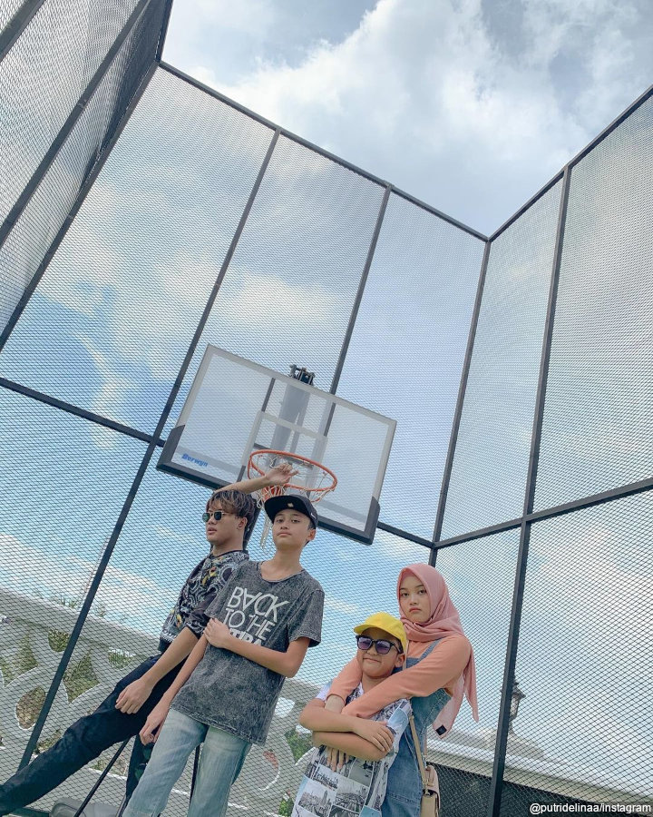 Putri Delina dan Rizky Febian
