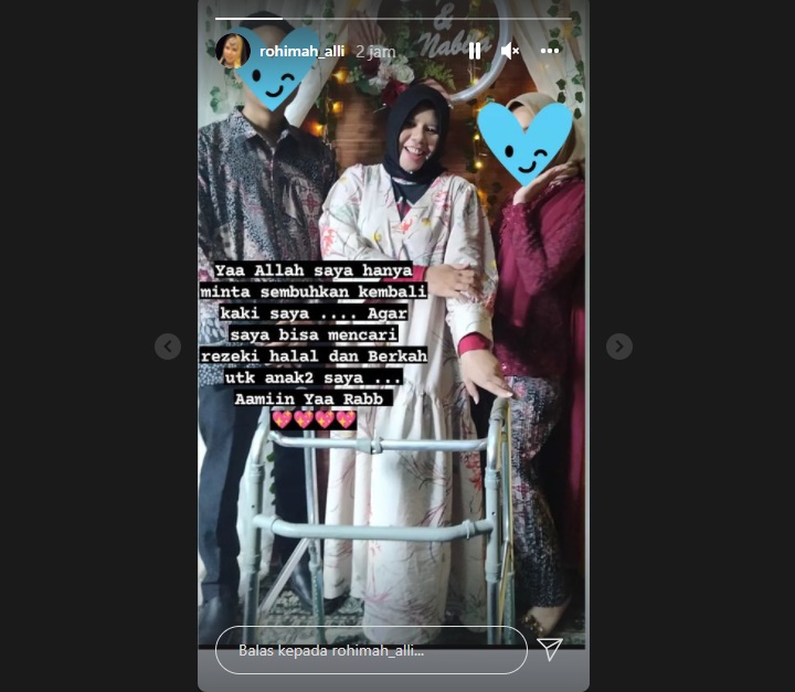 Anak Kiwil Telat Bayar Sekolah, Rohimah Nelangsa Minta Kesembuhan