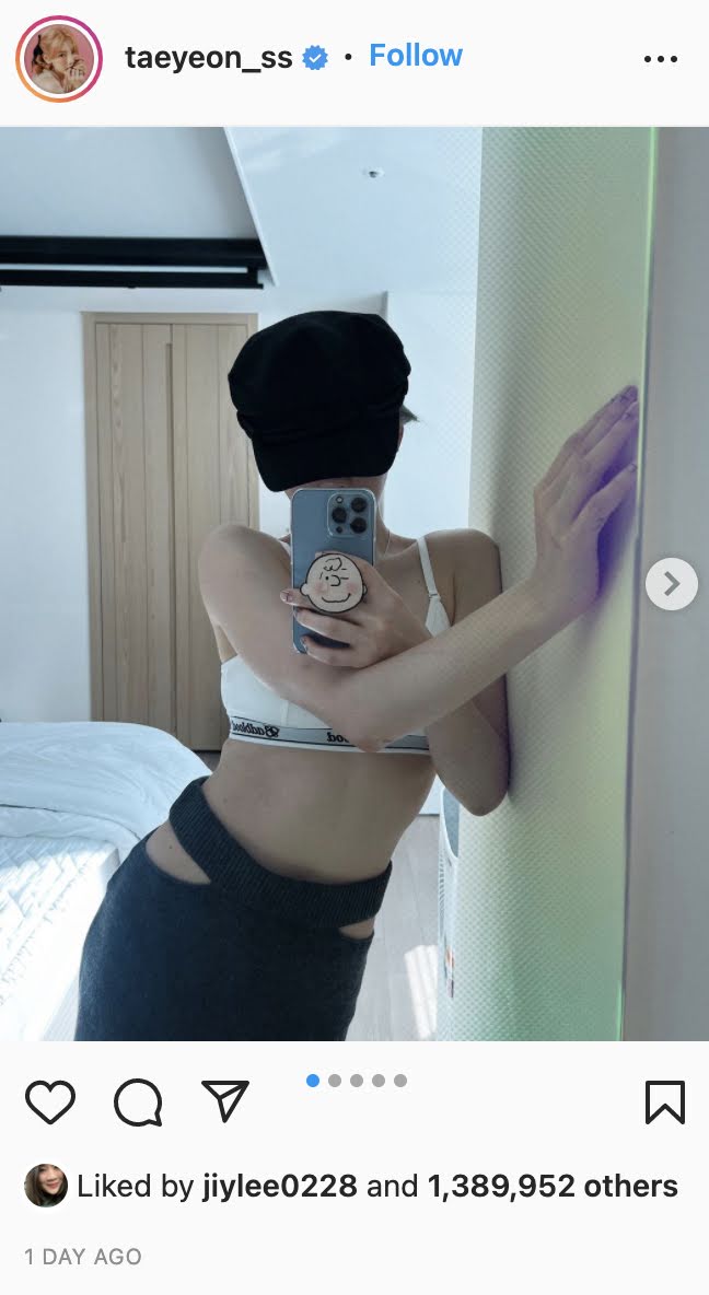 Tae Yeon Girls\' Generation Bikin Kehebohan dengan Pamer Foto Seksi