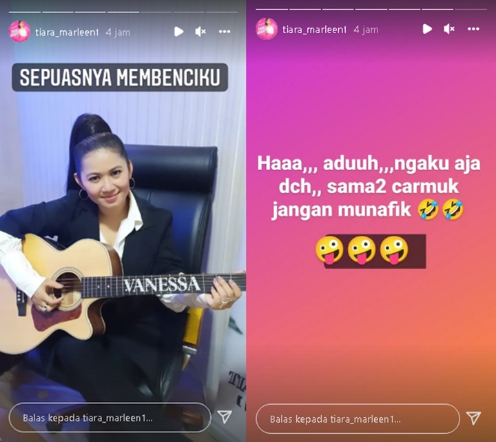Santai Dihujat Usai Bongkar Aib Vanessa Angel, Tiara Marleen Kini Akui Sedang Cari Muka?