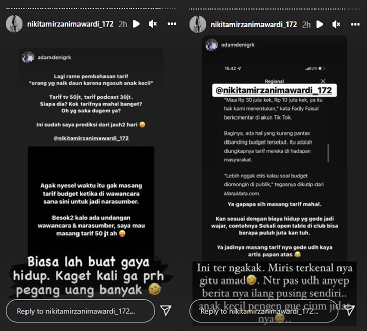 Dukung Nikita Mirzani, Adam Deni Beberkan Prediksi Soal Fuji dan Fadly yang Terbukti