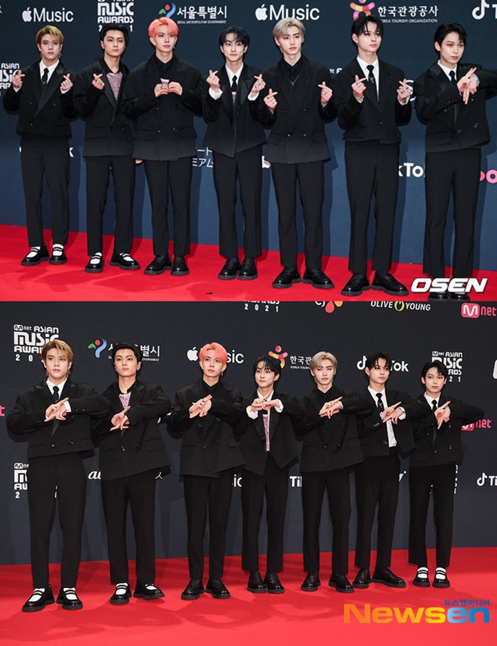 MAMA 2021: ENHYPEN Tampil Serba Hitam di Red Caroet, Visual Para Member Bikin SilauMAMA 2021: ENHYPEN Tampil Serba Hitam di Red Caroet, Visual Para Member Bikin Silau