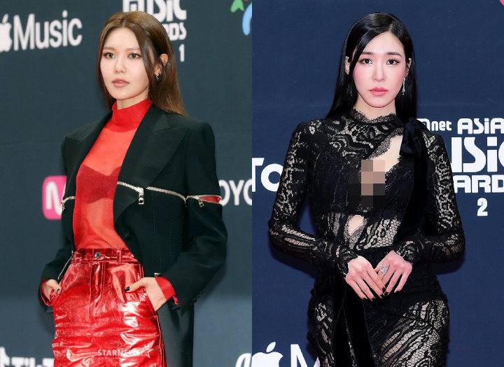MAMA 2021: Sooyoung dan Tiffany SNSD Adu Seksi Pakai Baju Transparan
