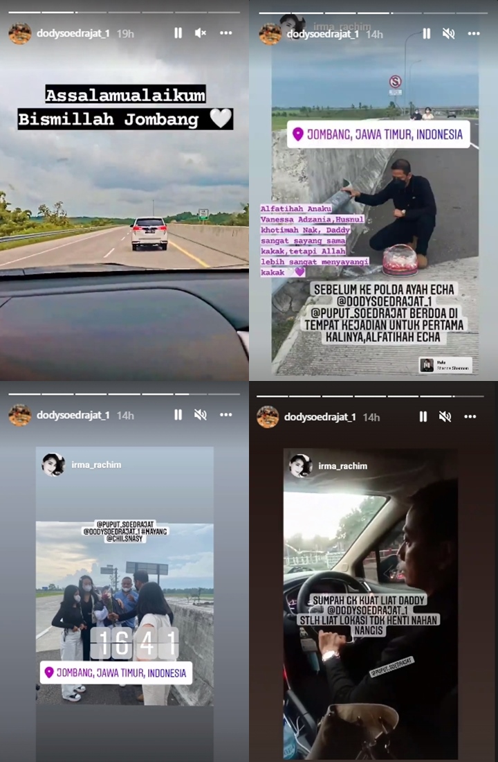 Ayah Vanessa Angel Tak Henti Tahan Nangis Usai Kunjungi Lokasi Kecelakaan Sang Putri