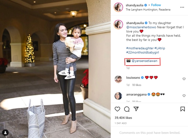 Misteri Bayangan Pria di Unggahan Shandy Aulia Terungkap, Netizen Kecewa Tahu Faktanya