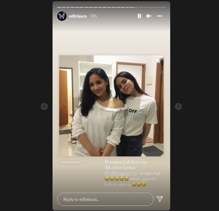 Sudah Lama Kenal, Kemiripan Nagita Slavina dan Laura Anna di Beberapa Momen Lawas Disorot