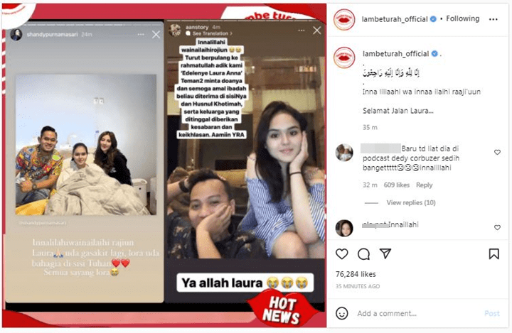 Kabar Duka, Laura Anna Meninggal Dunia Di Tengah Perjuangan Dapatkan Keadilan