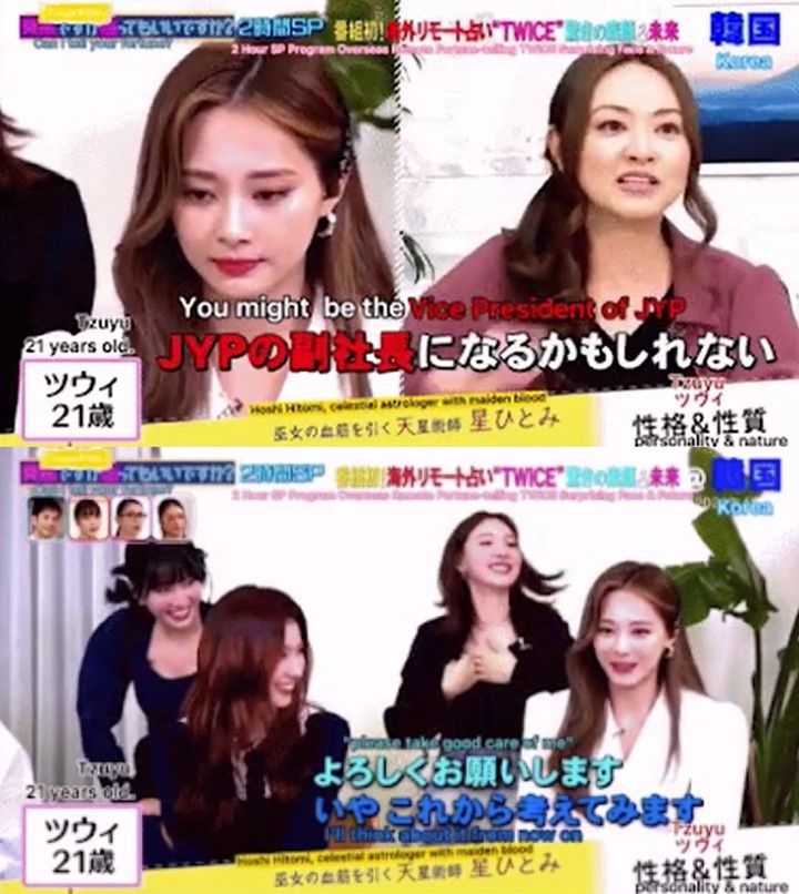 Masa Depan Tzuyu TWICE di JYP Diramal Cenayang, Hasilnya Bikin Heboh