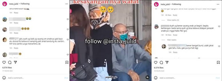 Momen Ayah Laura Anna Duduk Termenung di Antara Pelayat Bikin Nyesek, Doddy Sudrajat Kena Sindir