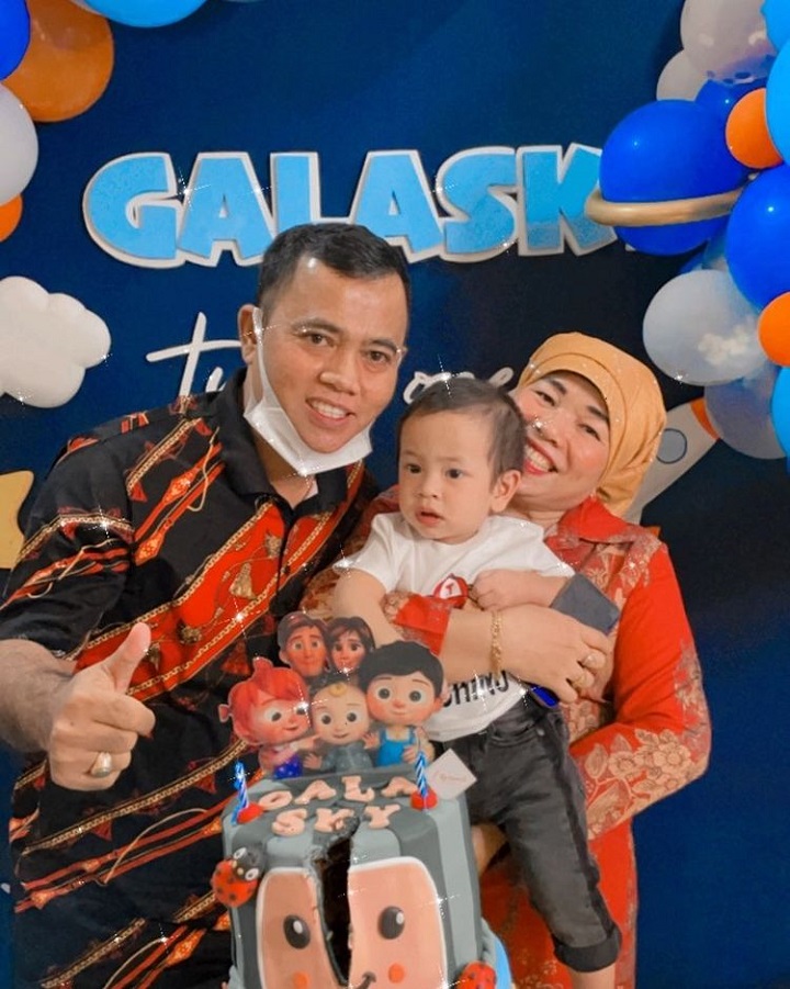 Momen bersama di ulang tahun Gala
