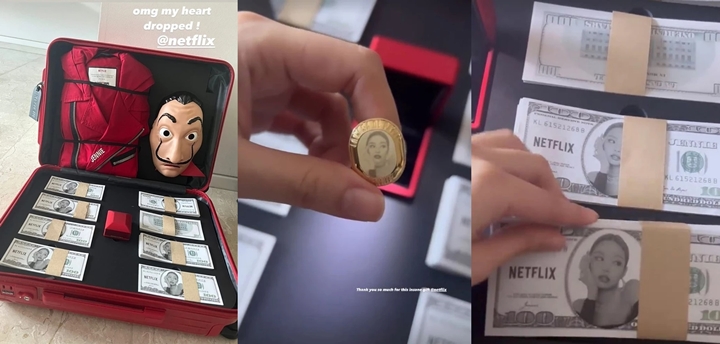 Fans Berat \'Money Heist\', Jennie BLACKPINK Bikin Iri Dapat Hadiah Ini dari Netflix