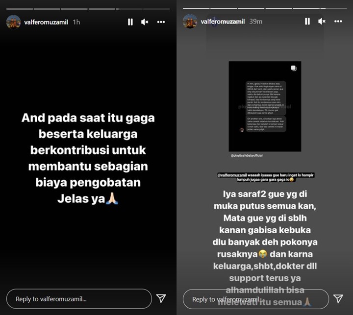 Korban Gaga Muhammad Buka Suara, Hampir Lumpuh seperti Laura Anna?