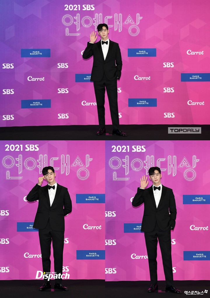 SBS Entertainment Awards 2021: Tampan & Gagah, Penampilan Cha Eunwoo di Red Carpet Tuai Decak Kagum