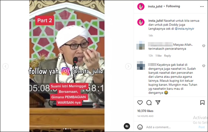 Buya Yahya \'Komentari\' Sikap Kelewatan Doddy Soedrajat
