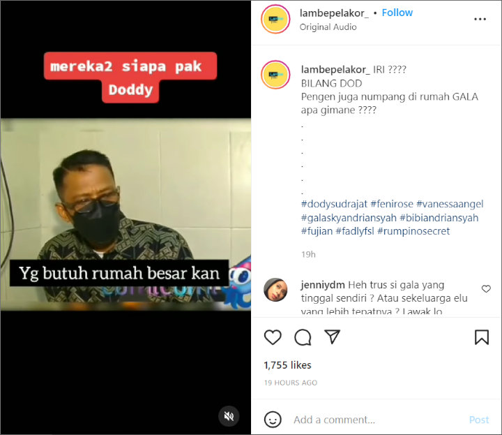 Doddy Sudrajat Singgung Soal Keluarga Besannya