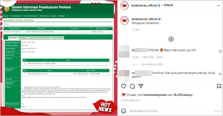 PA Jakarta Pusat Angkat Bicara, Tak Benarkan Sikap Doddy Soedrajat Ganti Nasab Gala Sky?
