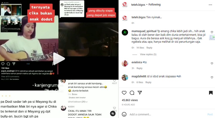 Mayang Dimanfaatkan Ibu Tiri Vanessa Angel?
