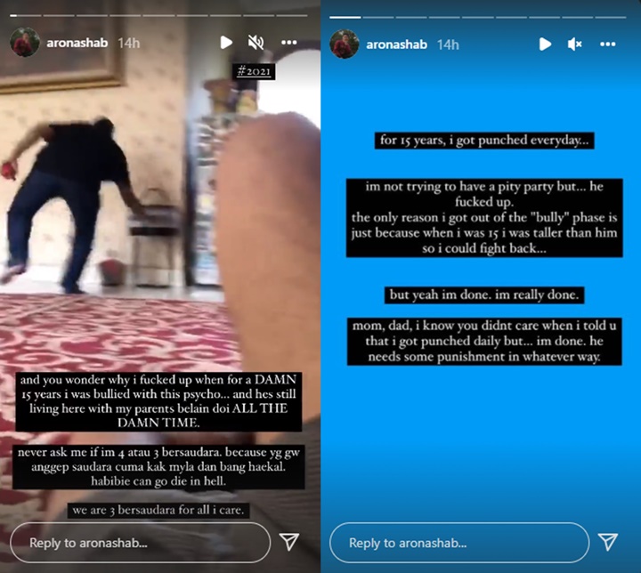 Heboh Pengakuan Aaron Ashab Jadi Objek Kekerasan Sang Kakak Sejak Kecil, Video Ini Jadi Bukti
