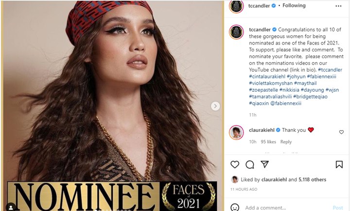 Ikut Masuk Nominasi Wanita Tercantik Dunia, Begini Reaksi Cinta Laura
