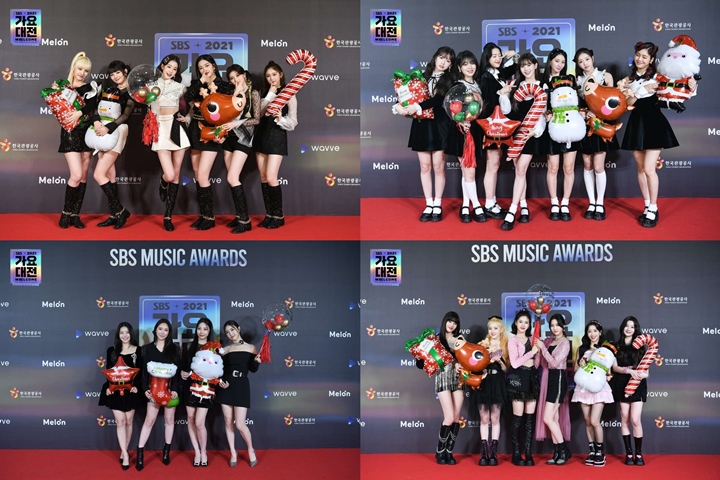 SBS Gayo Daejun 2021: Dari aespa Sampai Red Velvet, Girl Grup Adu Cantik di Red Carpet